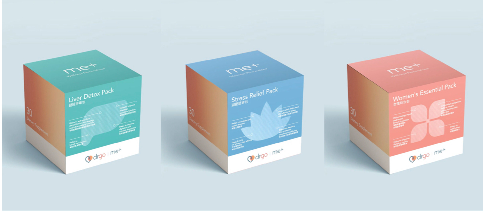 me+ supplement packaging