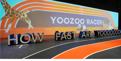 Sooperyoo Yoozoo Racer environmental graphics