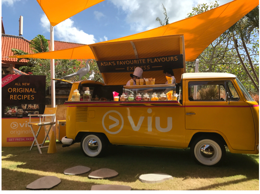 Viu brand experience: Asia's favourite flavours food truck activation